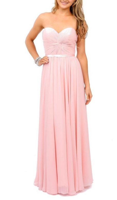 pink corset gown
